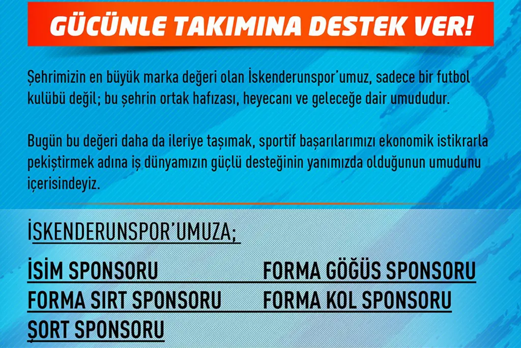 Gücünle Takımına Destek Ver!