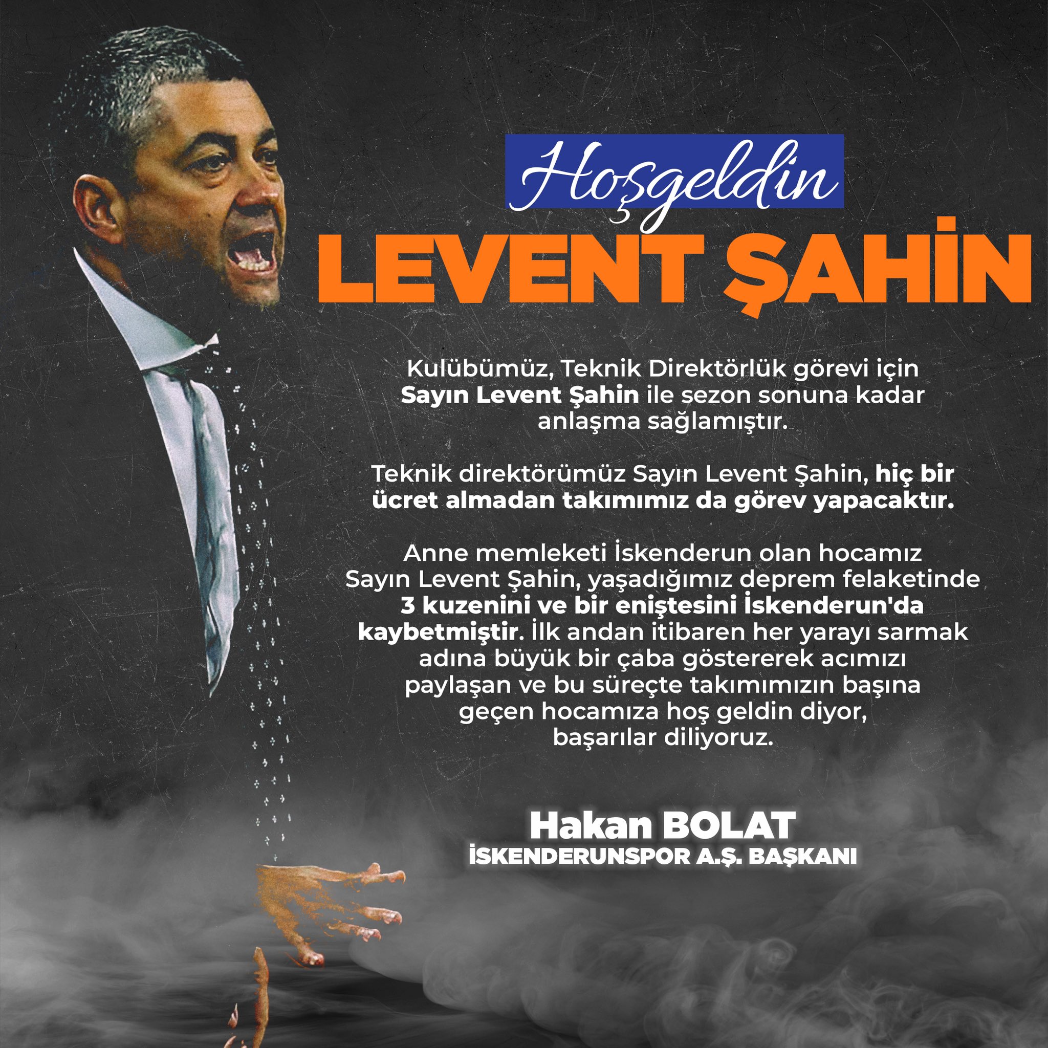 HOŞGELDİN LEVENT ŞAHİN
