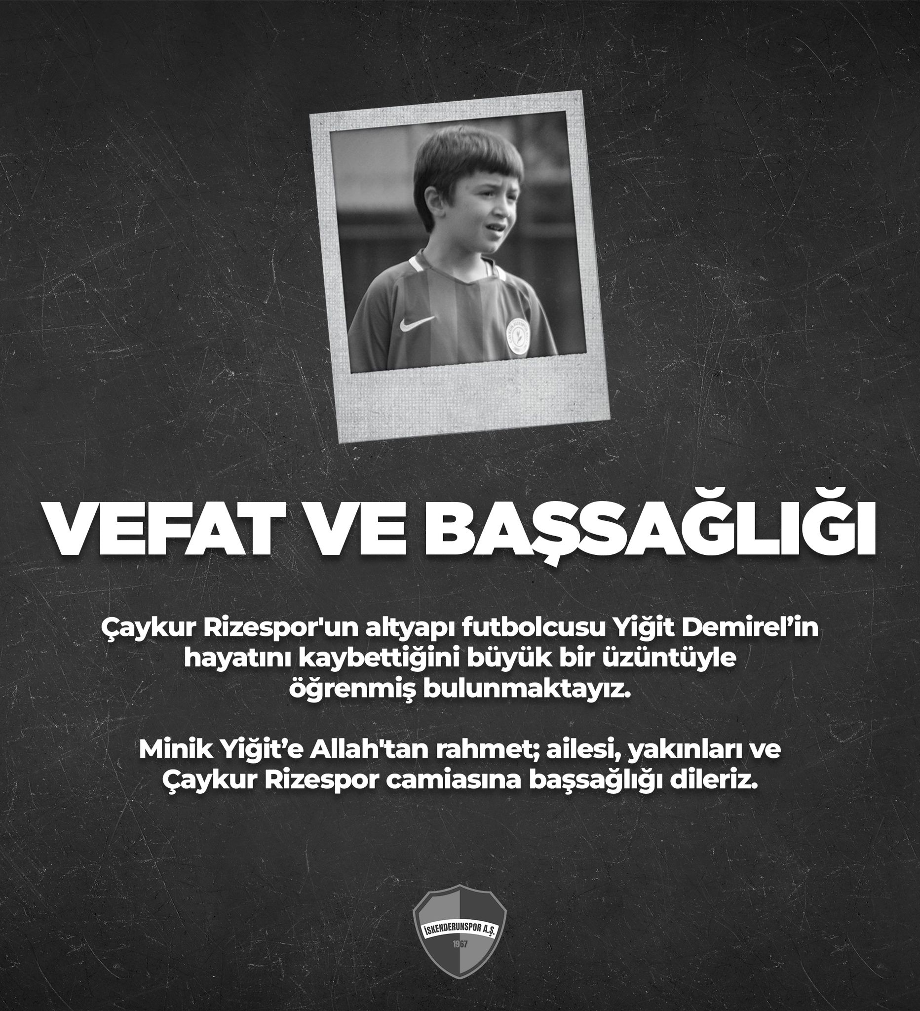 VEFAT ve BAŞSAĞLIĞI