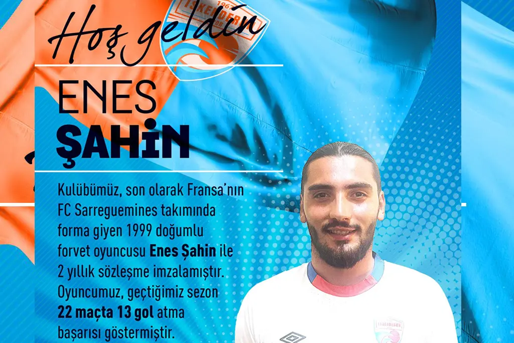 Hoş Geldin Enes Şahin